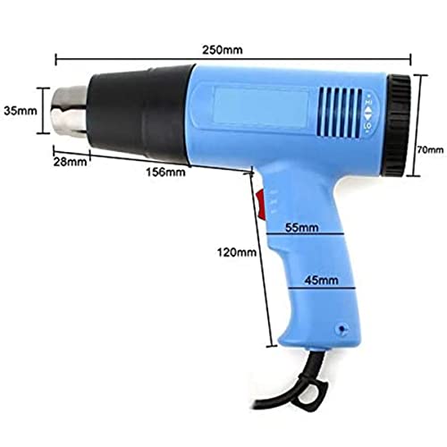 Soprador Térmico Lorben Ar Quente 110V 2000W com 2 Temperaturas 300-500°C Lorben