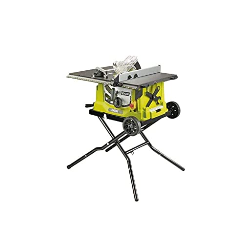Pack RYOBI Scie sur table électrique RTS1800EF-G - 1800W - 254mm - piètement rétractable - roues - extension - lame carbure - SB254T48A1