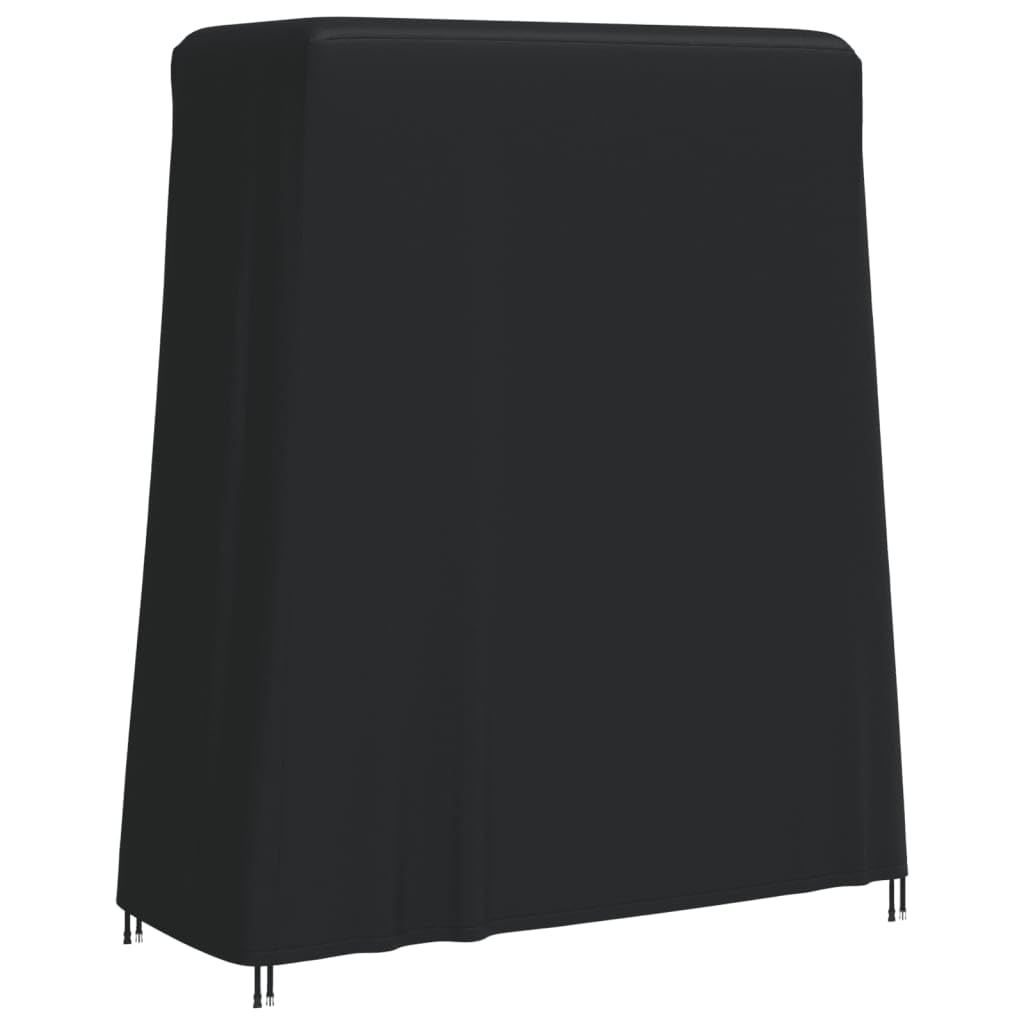 Akcesoria do mebli ogrodowych pokrowiec na stół do ping ponga czarny 165 x 70 x 185 cm 420D Oxford pokrowce na meble ogrodowe