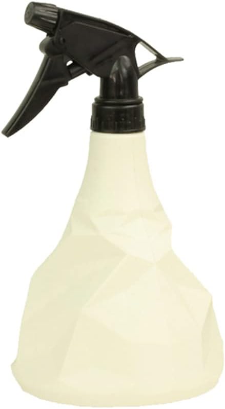Bowtus-Empty Plastic Spray Bottle (24oz),Refillable Mist & Stream Water Misting Sprayer-Suitable for Home Cleaning Solutions,Plant and Hair Care,Garden Watering,Car and Pet Grooming, White