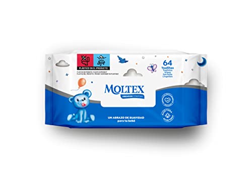 Moltex Toallitas para Bebé - 1152 toallitas, 18 paquetes (18x64)