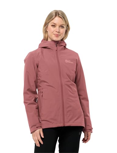 Jack Wolfskin Damen Moonrise 3in1 Jkt W, Red Ochre, XL EU