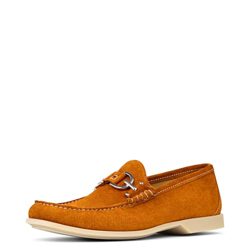 Donald Pliner Men's Augie Suede, Brick 11