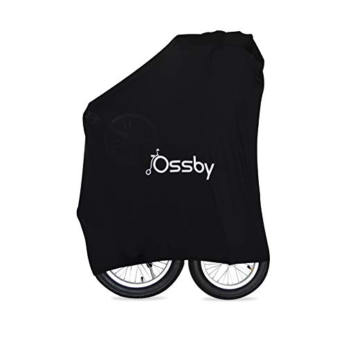 Funda elástica bicicleta plegable Ossby con tejido transpirable antipolvo y lavable
