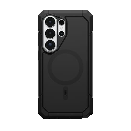 Image of Urban Armor Gear UAG Designed for Galaxy S26 Ultra 5G Case, Trooper - Compatible with Magnetic Charging Slim Transparent Rugged Military Drop Tested Protective Cover - Opaque Black