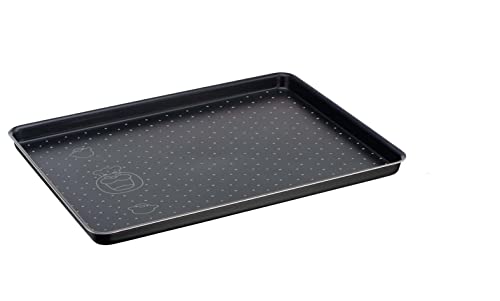 Chefclub by Tefal Plaque à pâtisserie 38x28 cm, Moule de cuisson en aluminium, Revêtement antiadhésif, Démoulage facile, Performance durable, Compatible lave-vaisselle, Fabriqué en France J5657002