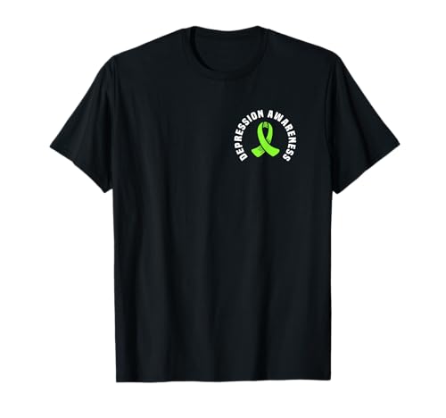 Diseño de bolsillo para concientización sobre la depresión para apoyar la salud mental Camiseta