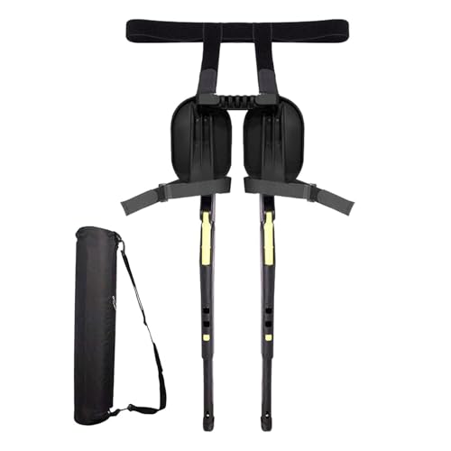 Silla portátil – Exoesqueleto de fibra de carbono, asiento invisible plegable portátil, bloqueo de altura de niveles, soporte para piernas, equipo ergonómico para barberos profesionales y chefs