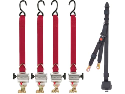 Sistema Completo Sure-Lok FF612S-4C para Seguridad en Sillas de Ruedas miniatura 1