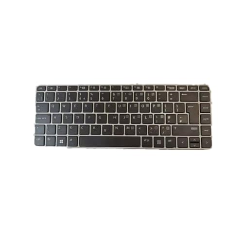 Teclado HP EliteBook 848 G4 corrige fallos de escritura en laptop con teclas UK English