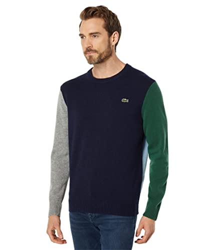 Lacoste Men's Long Sleeve Crew Neck Jersey Sweater
