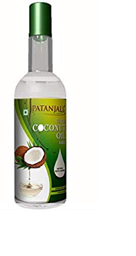 Patanjali Aceite de coco virgen, paquete de 2 (2 x 500 ml)