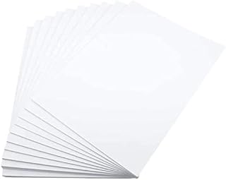 Kowbe Custom 100 GSM A5 Plain White Smooth Digital Paper, General and Office Printing and photocopy 148 x 210mm 100 Sheets