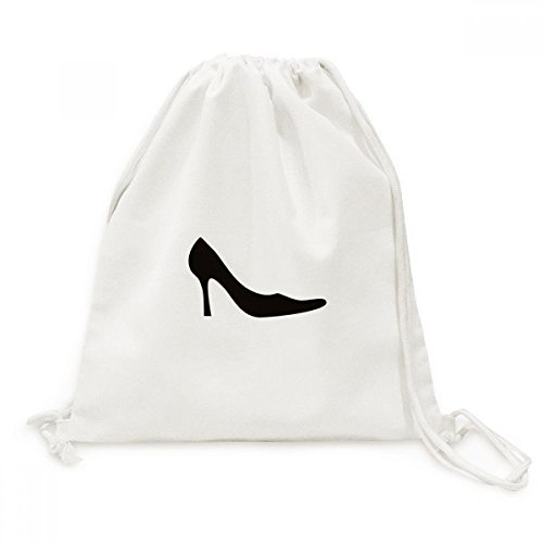 Sac à dos cordon en toile ultra léger et résistant motif talons hauts