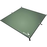 Rottay Waterproof Camping Tarp, Lightweight Hammock Rain Fly Sunshade, Tent Footprint Backpacking Tarp for Camping, Hiking and Outdoor Activities