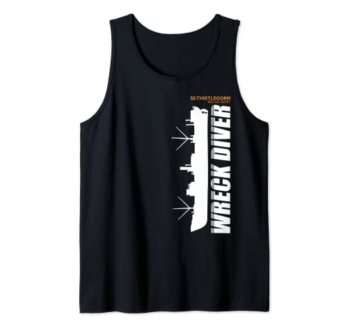 Wreck Diver - SS Thistlegorm Mar Rojo, Egipto Camiseta sin Mangas