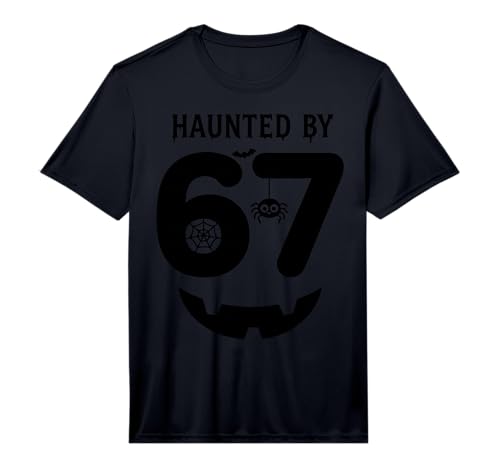 Meme 6 7 Italian Brainrot Halloween Costume Haunted By 67 Performance T-Shirt
