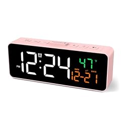 Netzu 3 in 1 Digital Clocks for Living Room with Temperature, Date & Time Display 4 Levels Netzu 3 in 1 Digital Clocks for Living Room with Temperature, Date & Time Display 4 Levels product