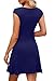 OFEEFAN Dresses for Women 2026 Elegant Classy Graduation Homecoming Clothing Mini Party Club Cocktail Navy Blue M