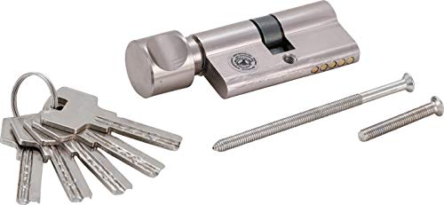 BGS Diy 85260 | Cylindre de serrures de sécurité | avec bouton | 60 mm