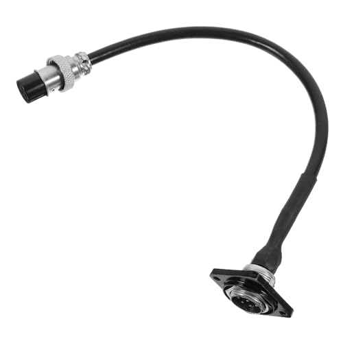 Conference Microphone Cable Male to Female 8-pin XLR Metal Connector Short Audio Extension Cord for Office and Stage Use