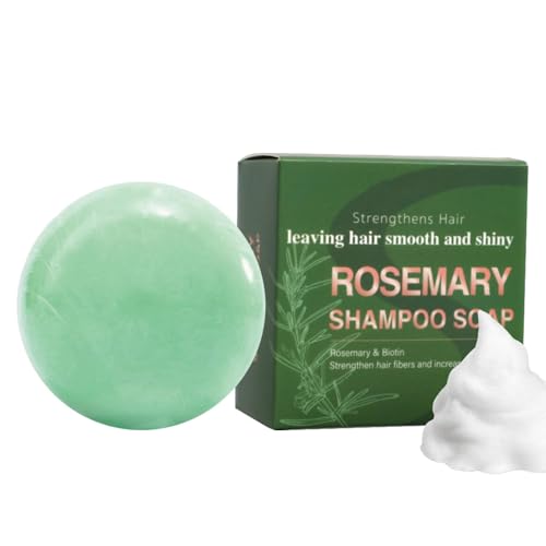Sapone per shampoo al rosmarino, shampoo al rosmarino per la crescita dei capelli, detergente profondo, riduce l'effetto , rosmarino shampoo balsamo può riparare i capelli danneggiati
