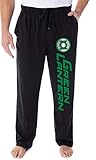 INTIMO DC Comics Men's Green Lantern Corps Logo Superhero Loungewear Sleep Pajama Pants (X-Large)