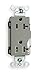 20A 5-20R 125V Receptacle Deco Gray - Pack Of 6