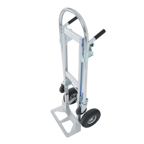 Carretilla plegable de mano aluminio 2 en 1 1000 lb miniatura 1