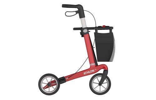 Rehasense Athlon SL Comfort M Carbon Rollator Czerwony