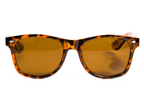Image of Goson Polarized Sunglasses for Men and Women - Retro Design, UV400 Protection, Ideal for Driving and Fishing