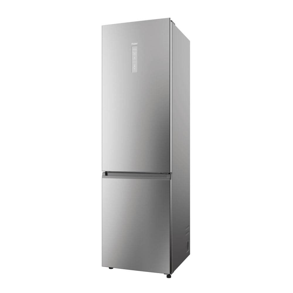 Haier HDPW7620AANPK - Frigorifero combinato, 409 Litri, No Frost, Inox, Classe energetica A