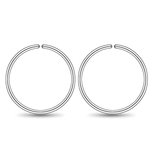 Small Gold Sterling Silver Huggie Hoop Earrings for Women