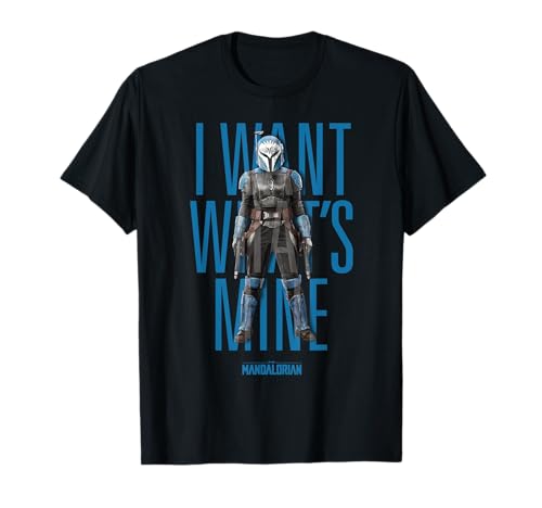 T-shirt Star Wars Bo-Katan en coton col rond pour fan du Mandalorian