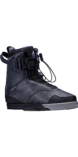 Hyperlite Defacto Mens Wakeboard Bindings Black/Grey 10