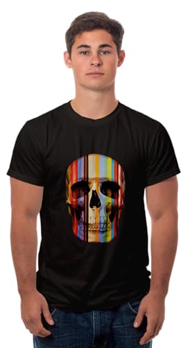 Image of Boodbuck Combo Packs of Printed Cotton T-Shirts: Multiple Quantity Options (2, 3, 4, or 5 T-Shirts)
