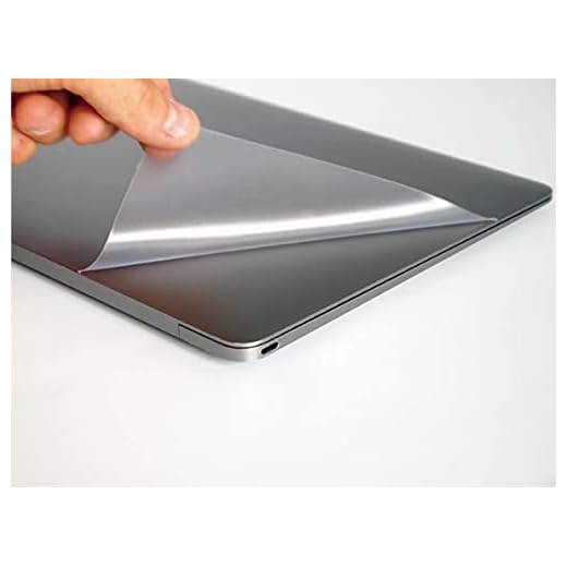 MUELOSY Compatible with MacBook Air 13 in M1 2021 Version A2337 A2179 Transparent Skin Decals Laptop Protective Clear Vinyl Sticker Anti Scratch Top and Bttom Cover 2in1 (Clear Vinyl Skin)