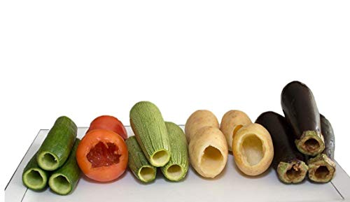 The Original Wireless Electric Vegetable Corer - Professional Core Remover Tool for Zucchini, Squash, Tomato, Eggplant, Potato, Veggie Drill - Instacorer