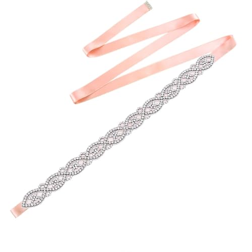 Bridal Gown Belt Rhinestones Wedding Accessories Belt Banquet Evening Gown Waist Decoration