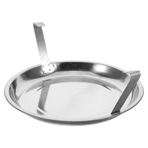 jojofuny Bandeja Ajustable para Cenizas de Acero Inoxidable, Herramienta Recolectora de Cenizas para Barbacoa Comercial, Accesorio para Extinguidores de Carbón en Parrillas y Chimeneas,