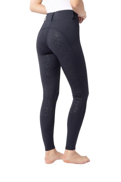 Pantalon d'équitation femme Horze Dea : fini le téléphone qui glisse grâce à la poche latérale