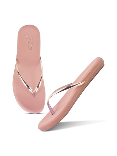 Image of JM LOOKS Women's Flats| Fashion Thong Style Slip-On Flats | Comfortable Casual Sandals