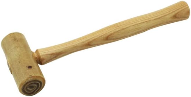 BAIJAC Replacemelt for C.S. Osborne Rawhide Mallet #196-1 Solid Head Hammer 1-1/4" Diameter