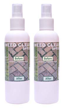 CERO Weed Clear Spray, Weed Moss Mould Mildew Cleaner for Floors Tiles Roofs Walls (200ml) 2 PC Combo