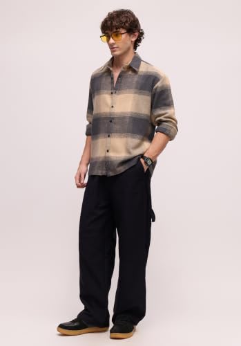 CAHOOT Men's Charcoal Check Shirt - Image 8