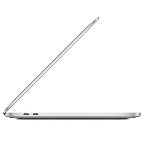 Image of Apple Late 2020 MacBook Pro with M1 Chip, 13.3 inch, 16GB RAM, 512GB SSD, Silver (Renewed)