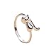 Produktbild DaoRier Katzen Ringe Legierung Ringe Zirkonia Schmuck Zubehör für Damen
