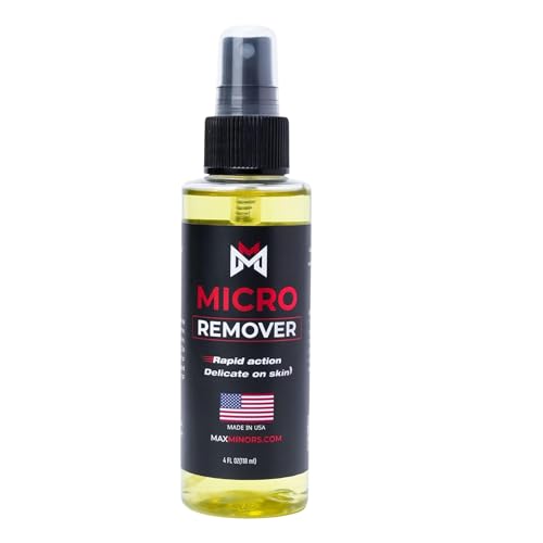 Image of MICRO REMOVER | Ultra Hold Glue Remover Spray 118ml (4FL oz) | Fast Acting Adhesive Remover for Lace Wigs, Hair Patches & Toupees | Skin Safe | Citrus Based Flavour | Pack of 1