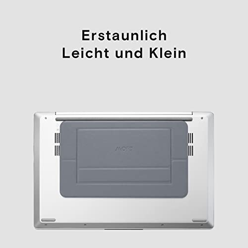 MOFT Invisible Airflow Laptopständer, mit Offenem Design für Wärmeableitung, Einstellbare Doppelwinkel, Wiederverwendbar und Rückstandsfrei, Kompatibel mit Laptops mit bis zu 16 Zoll (Grau) – Bild 7