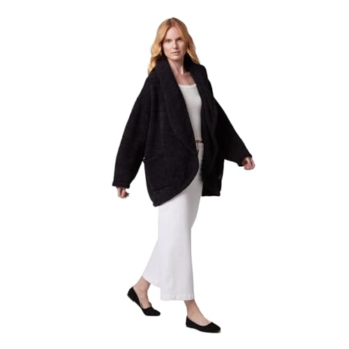 KASHWÉRE Women's Cozy Heathered Oversized Coat3